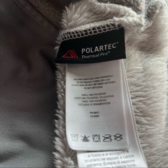 MOUNTAIN Hardwear Polartec fleece zip front jacket with 3 zip pockets, XS - Picture 8 of 9